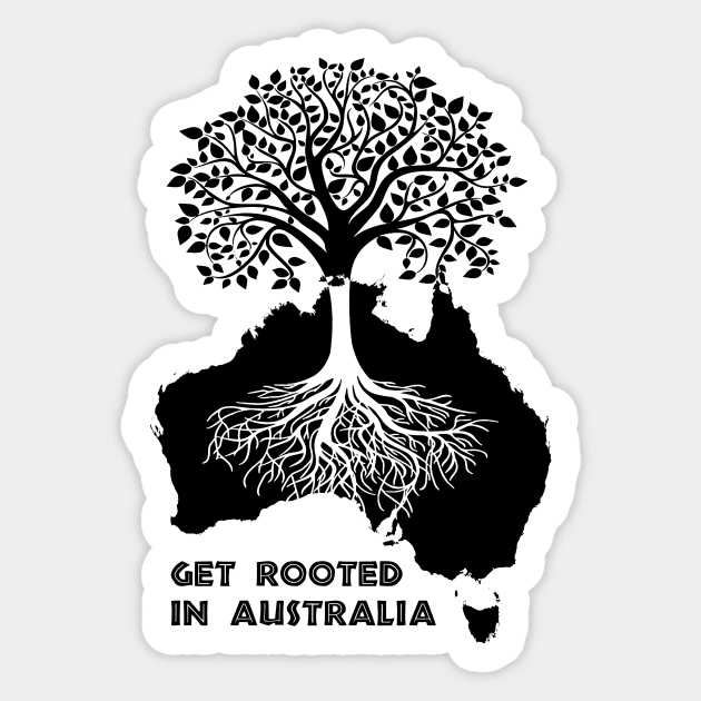 Get Rooted In Australia Sticker by NeilGlover